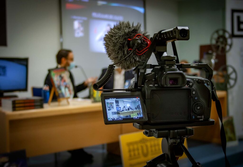 Grabación de vídeo para presentaciones en Sevilla